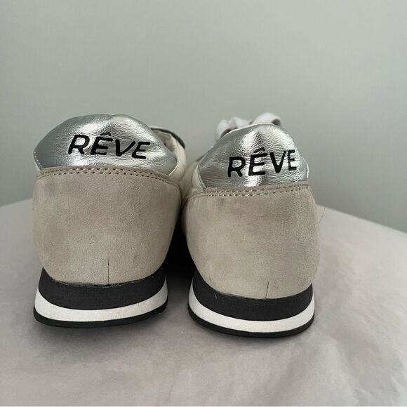 Sam Edelman Tori Lace Up Trainer Sneakers White and Gray 7.5 NWOB - Picture 5 of 7